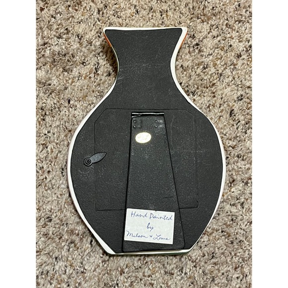 Milson & Louis Picture Frame Jug / vase Shaped Flowers Hand Painted - Picture 2 of 6